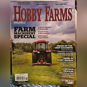 Hobby Farms Magazine Cover